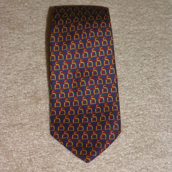 Brioni Bridle Vintage Classic Width Long Silk Tie